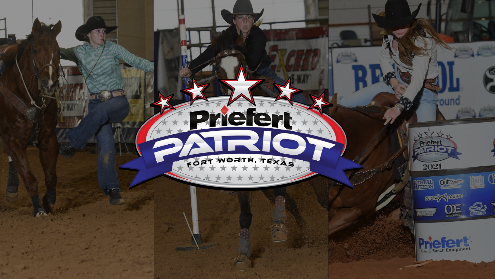 Patriot Fort Worth barrel racing, goat tying and pole bending