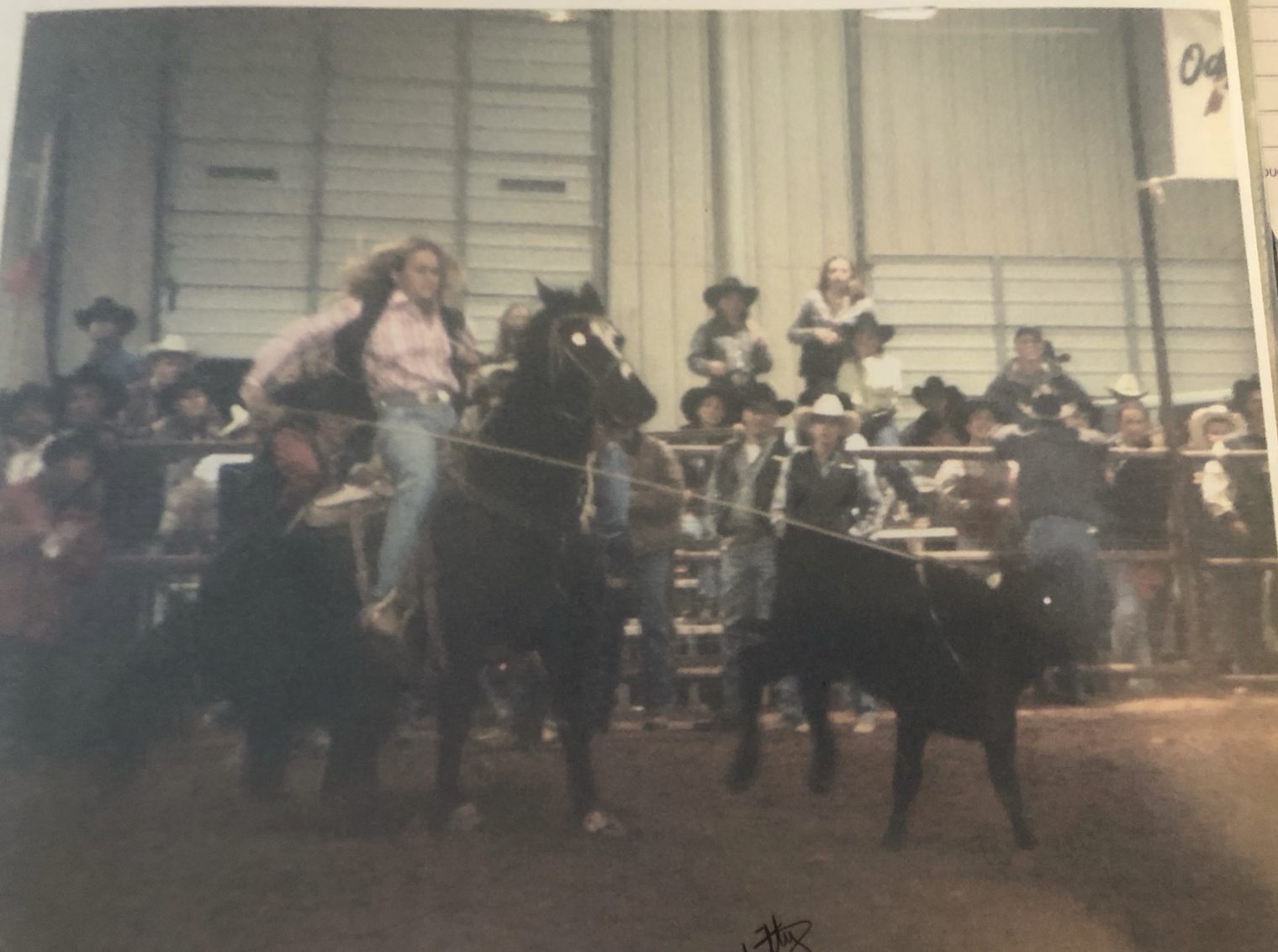 Stephanie Fryar breakaway roping