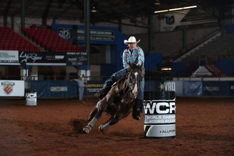 Jennifer Driver barrel racing