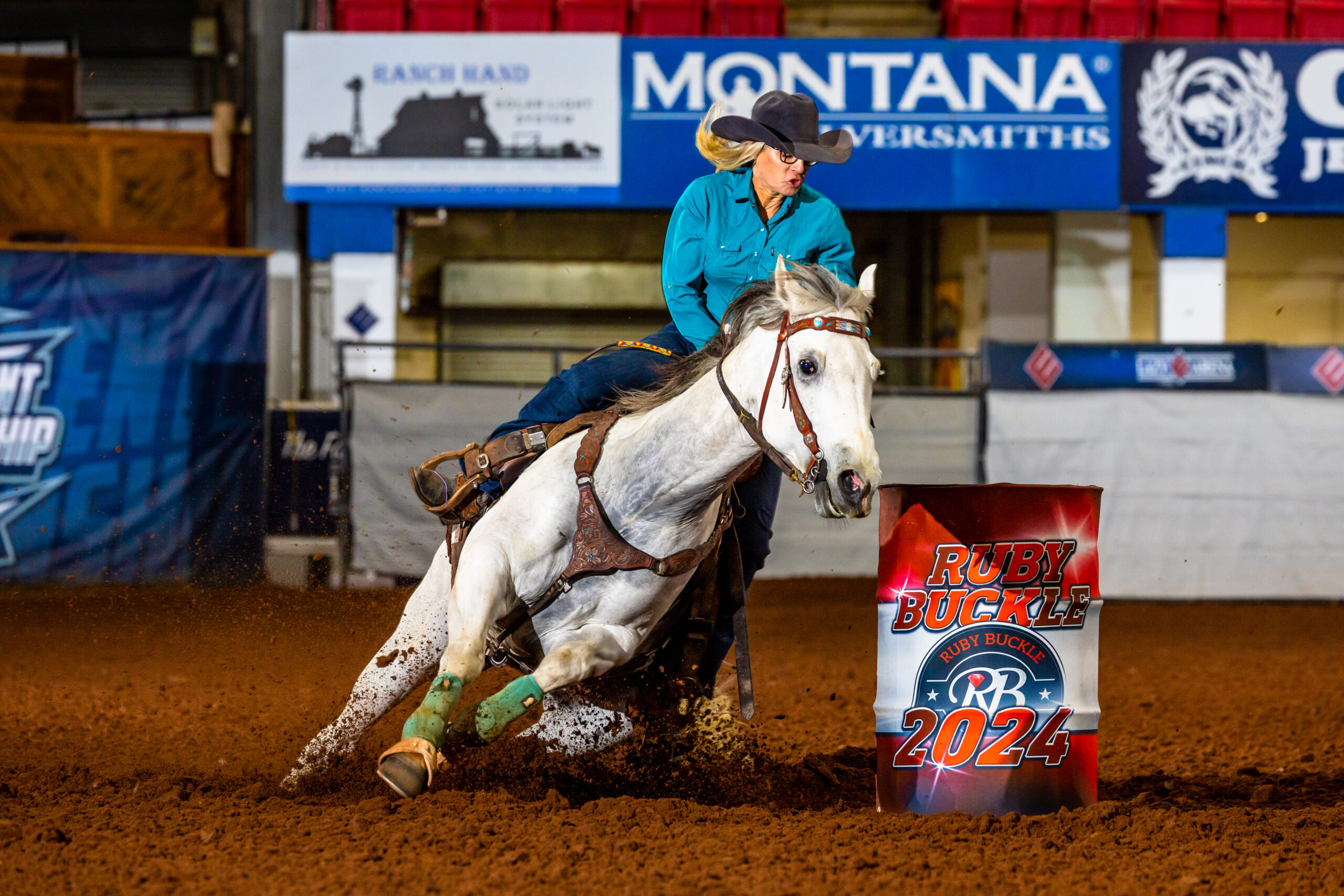 Danyelle Campebell and Return of the Mac barrel racing