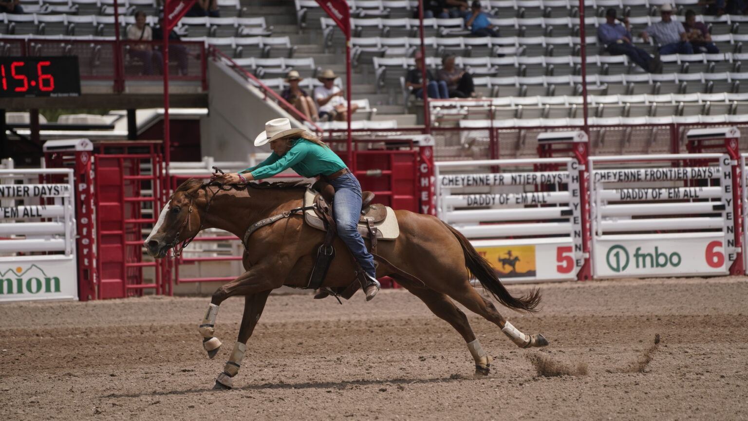 Attn Barrel Racers! Find Cheyenne Stalls and RV Hookups Here