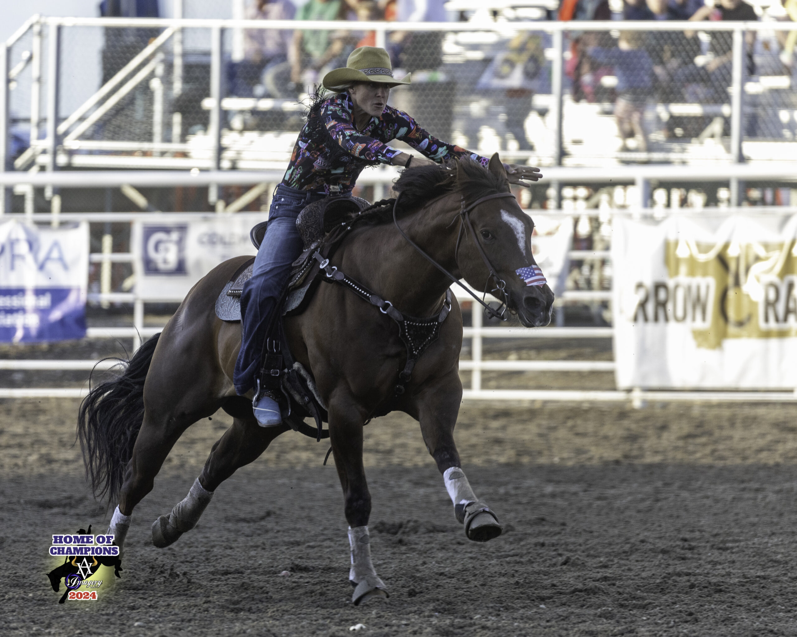 Summer Kosel barrel racing