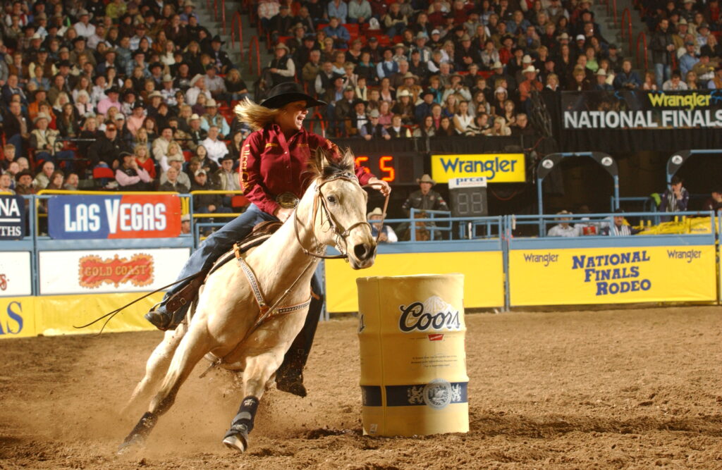 Annessa Self barrel racing Rare Dillion