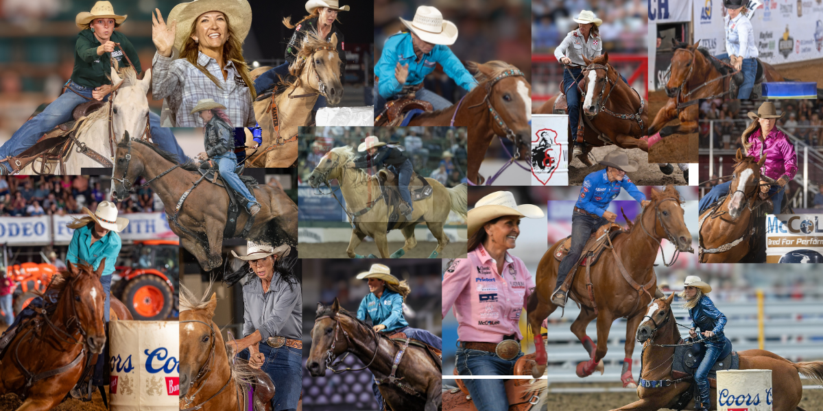 Top 15 NFR barrel racers 2024