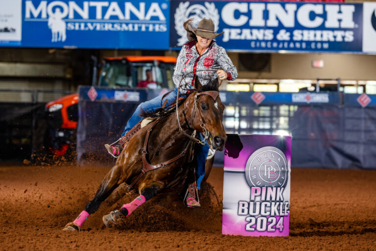 Sharin Hall and hello Stella barrel racing
