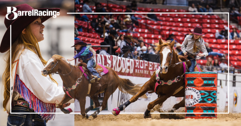 Quinley Inman barrel racing collage