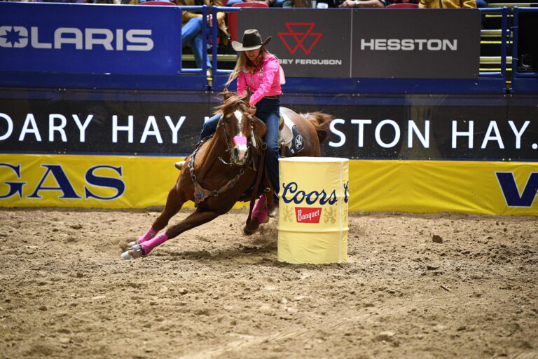 Halyn Lide barrel racing NFR 2024