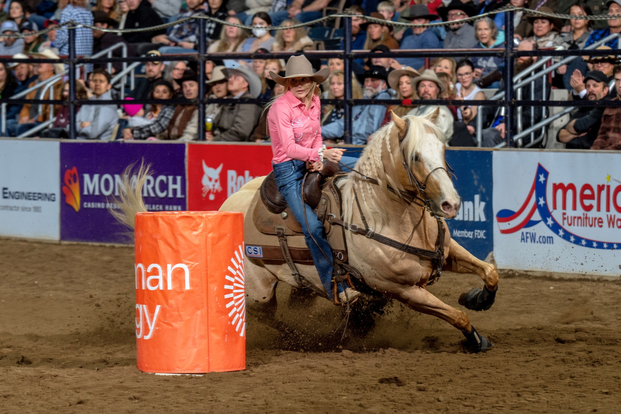 Carlee Otero National Western Stock Show barrel racing