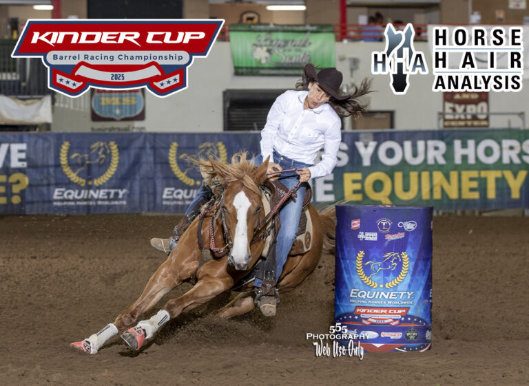 April Black barrel racing