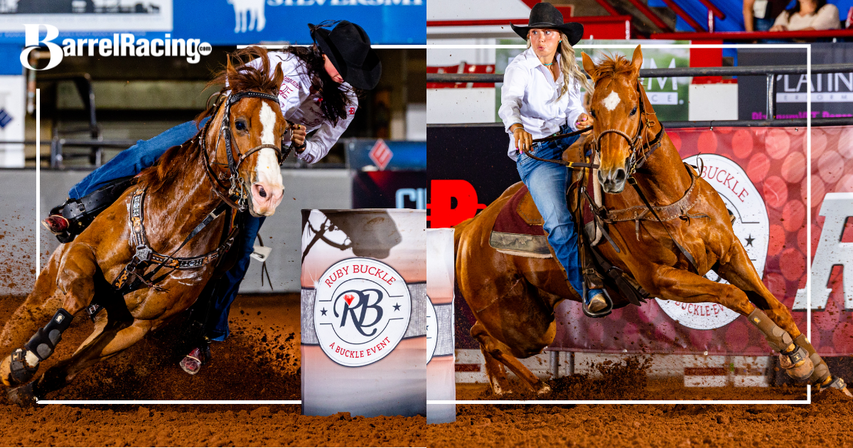 Ruby Buckle JL Dash Ta Heaven barrel racing horses