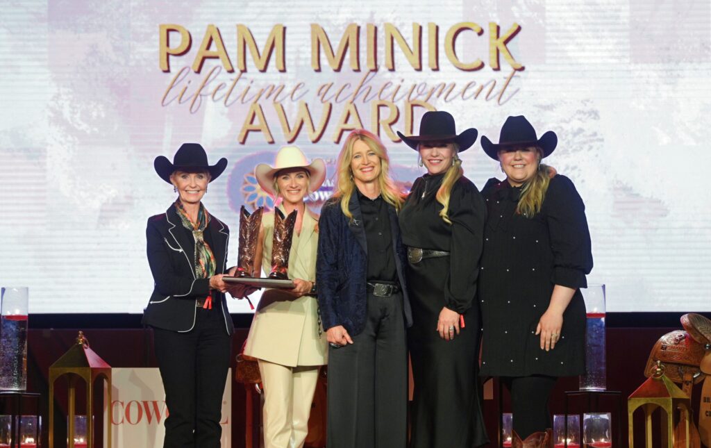 Billie Bray was honored with the Pam Minick Lifetime Achievement award at the 2025 WRWC Welcome Gala and Back Number Ceremony.