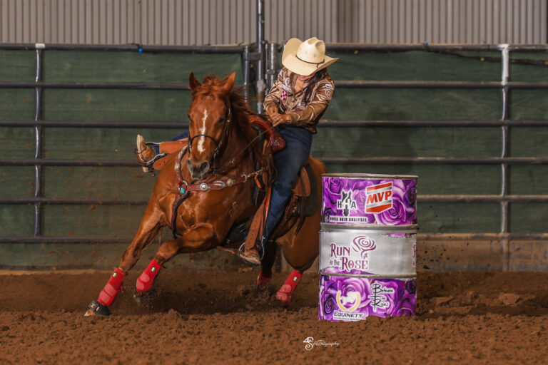 Jordon Briggs and Awesome Arlo Run at the Rose