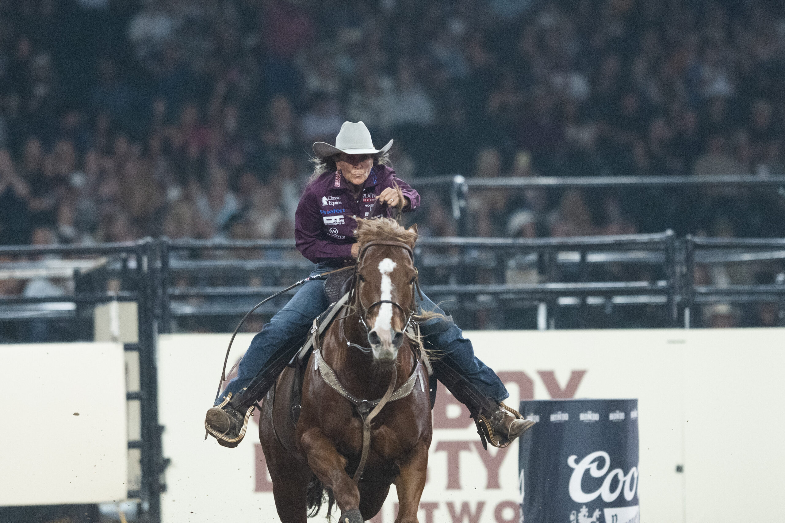 Lisa Lockhart at The Hondo Rodeo