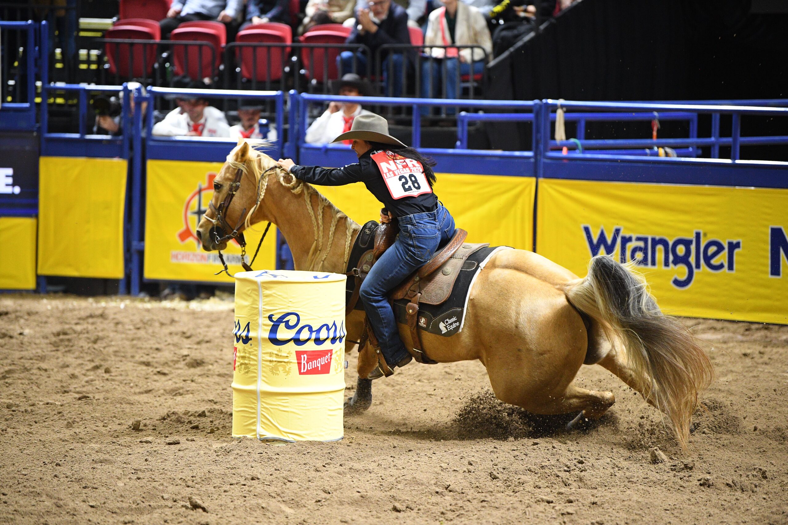 Hailey Kinsel barrel racing NFR record