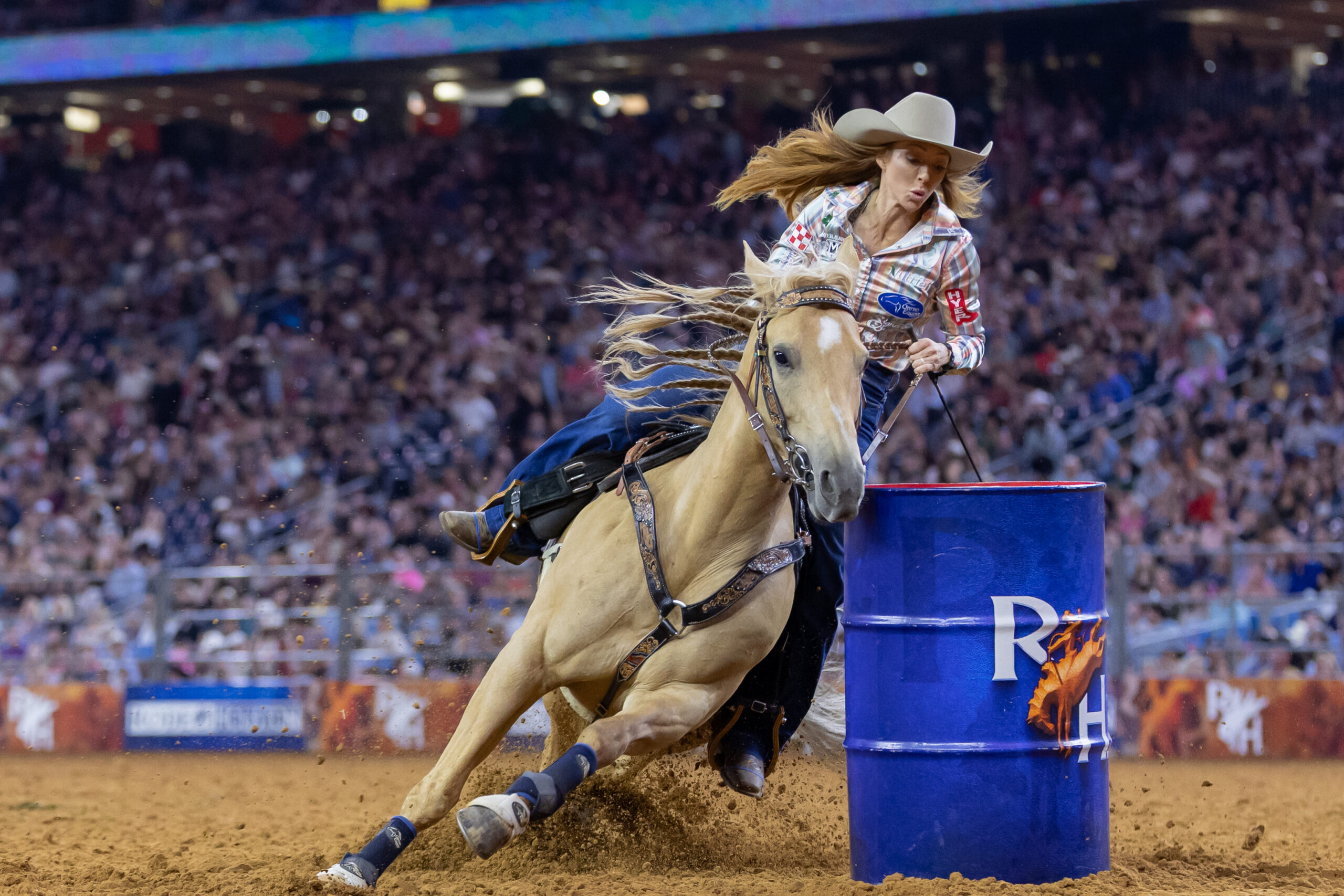 Emily Beisel turns a barrel at Houston