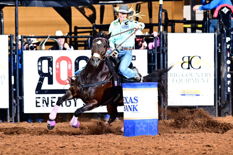 Michelle Alley turns a barrel on Lipstick N Stilletos