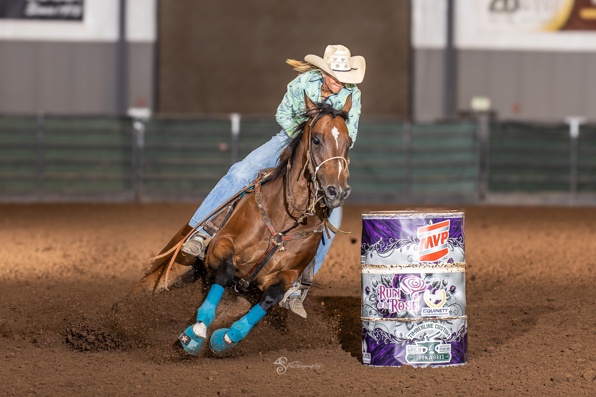 Molli Montgomery7 turning a barrel