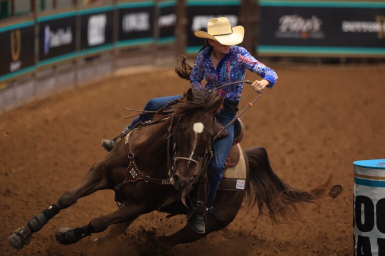 tatum white barrel racer