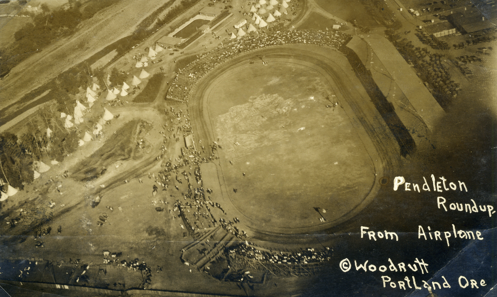 Pendleton aerial view 1910's