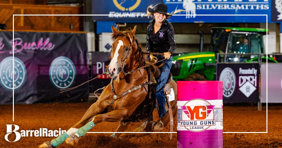 Stallion Revolver Cover The Angels Seis Fame Wins 2026 Young Guns League Futurity