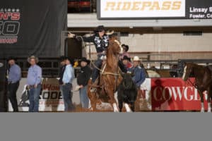 Linsay Sumpter at the WRWC. Image Courtesy WCRA by Bull Stock Media/Josh Homer