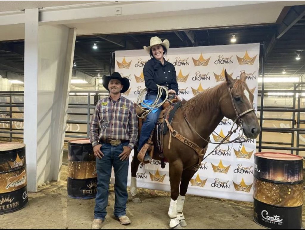 ￼walkin The Dog: The Team Roping Futurity Standout Turned Breakaway Horse