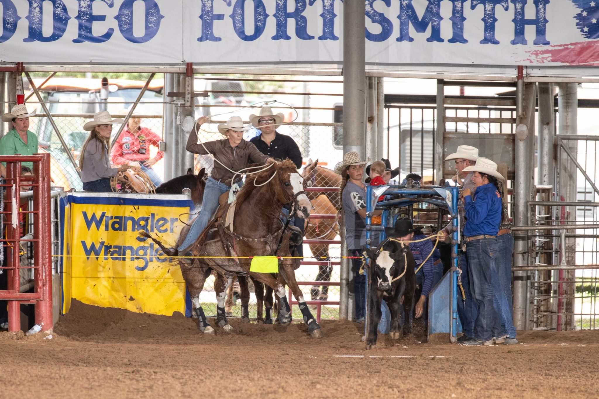 Whitney Thurmond Breakaway Roping