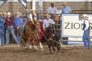 Jordi Edens breakaway roping