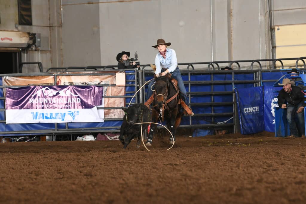Addy Hill Wilderness Circuit FInals Breakaway Roping