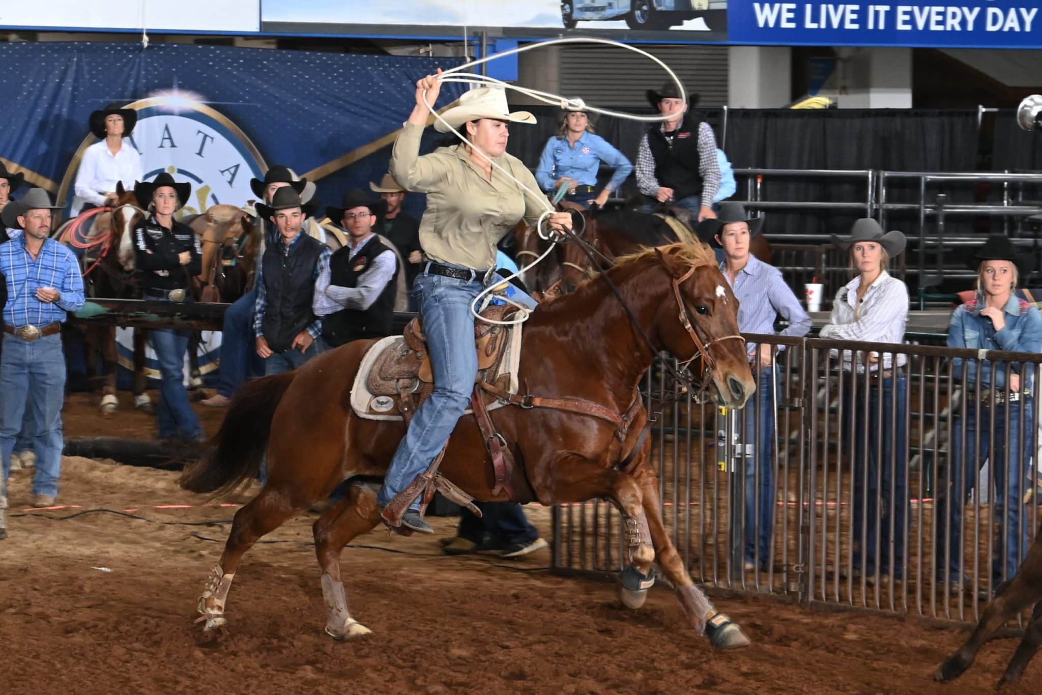 Cassidy Boggs And Bet Hes Classified Win First-ever Riata Buckle Breakaway Futurity