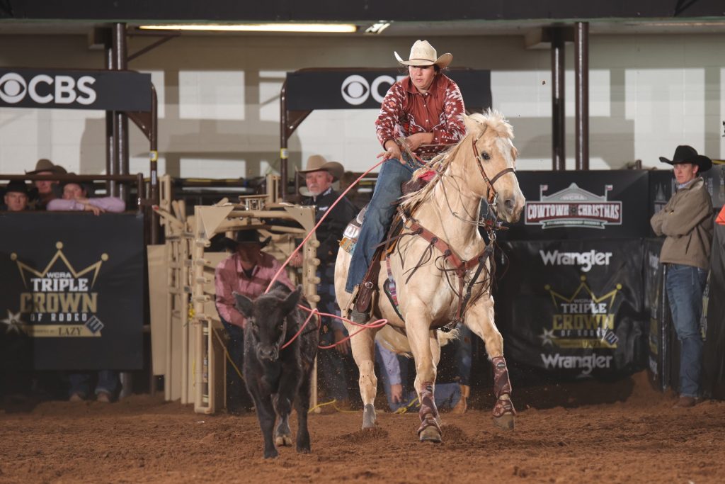 Red Light Turns Green For Hali Williams At 2022 Wcra Cowtown Christmas Round 3