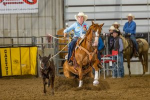 Macie Rae Warken breakaway roping