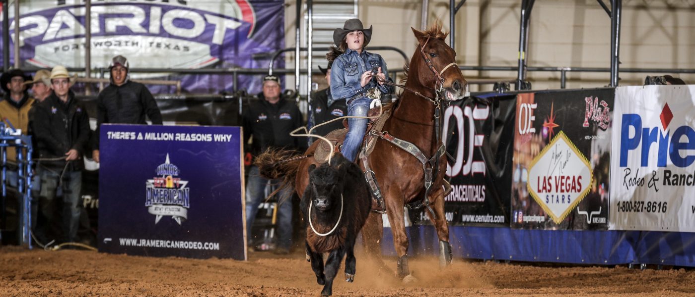 Kadi Fretwell ropes in The Patriot 19 & Under Breakaway