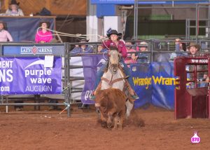 Kyla Matthews continued her season momentum through IFR 54, sinking IPRA World Championship No. 2 at the Lazy E Arena.