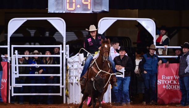 Got the rope on the neck in less than a second? That sounds like Danielle Lowman. Photo by James Phifer