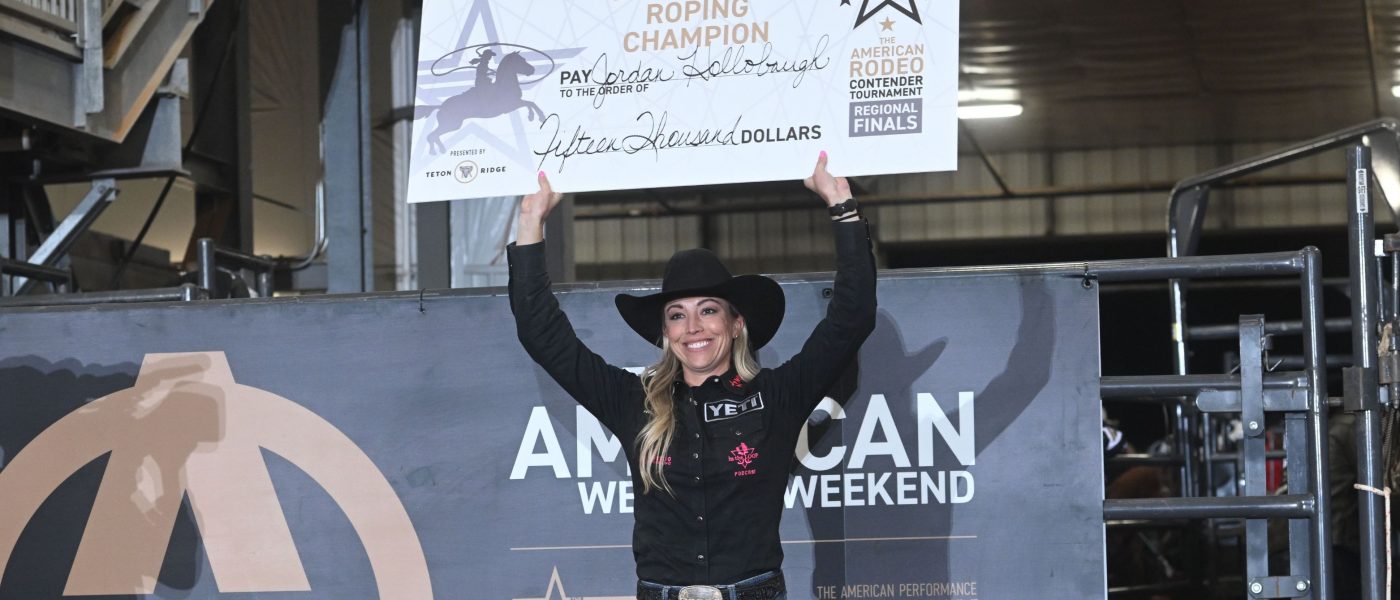 Jordan Jo Hollabaugh led the field at the 2024 American Contender Finals, and will competed of the $1 million prize in Arlington, Texas.