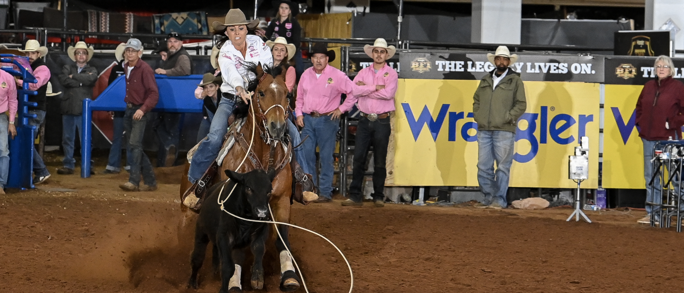 Macy Young's 2024 momentum saw her gather $20,000+ at RodeoHouston before winning the BFI breakaway Championship.
