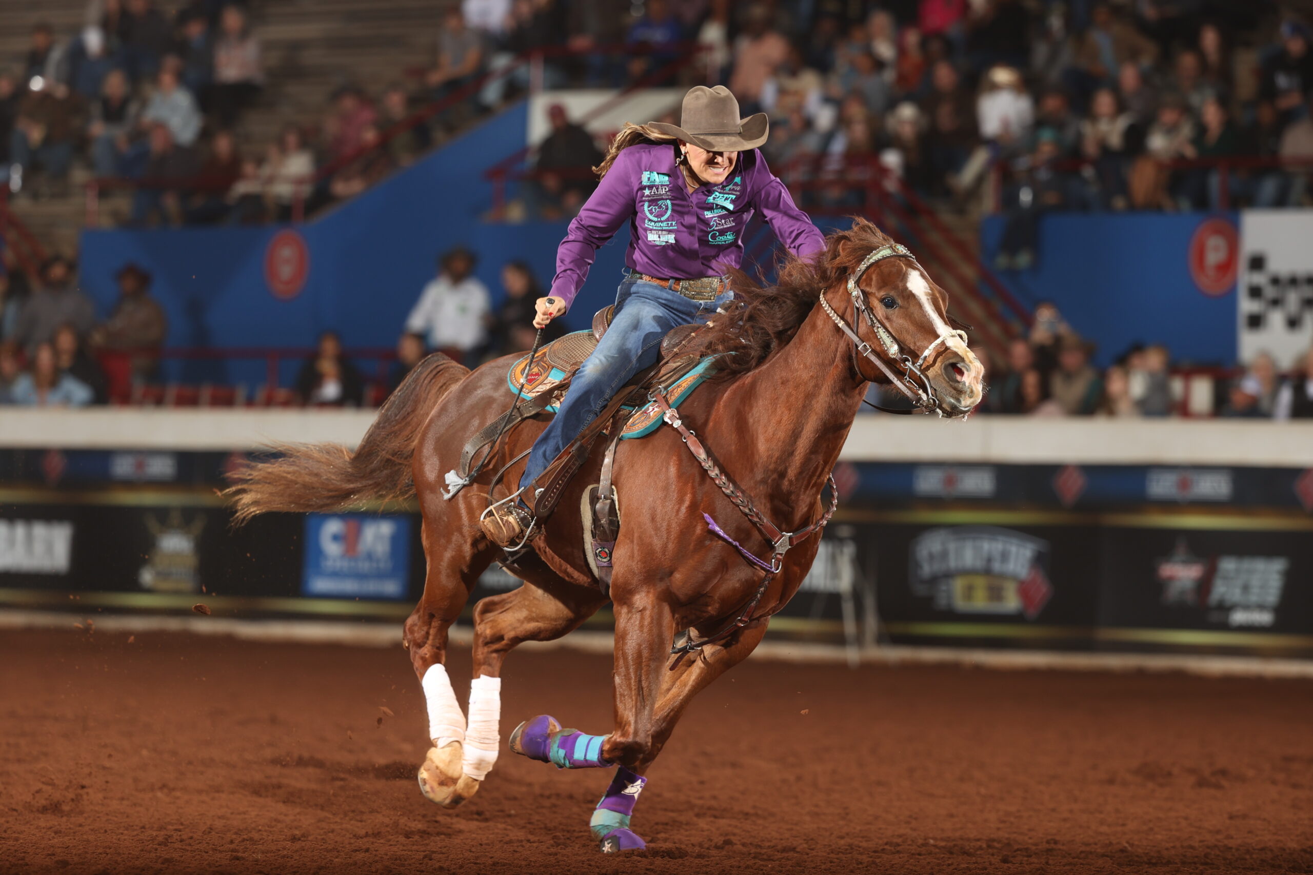 Stephanie Fryar is eligible for the $1 million Triple Crown of Rodeo Bonus at 2024 WCRA Rodeo Corpus Christi.