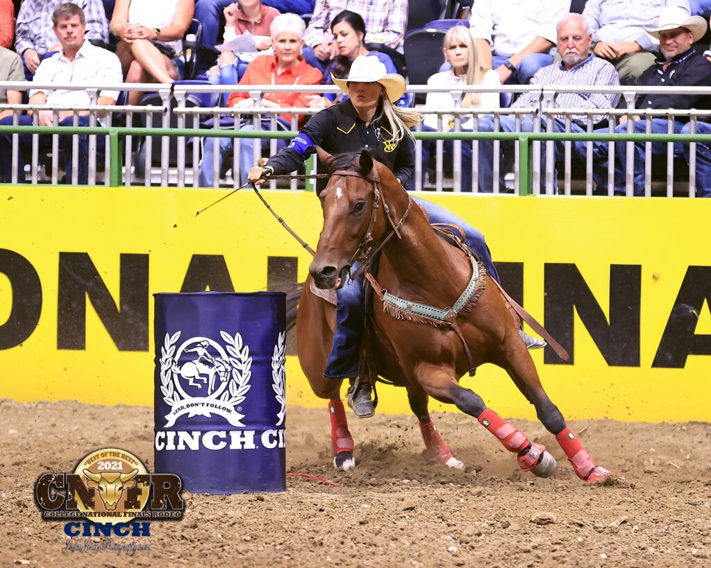 Bradi Good and Quick Aint Fair were a dynamic duo together, helping Weatherford College win their CNFR Team Championship.