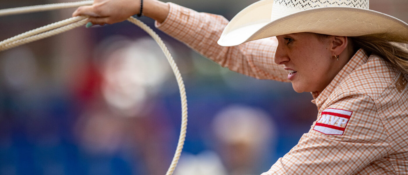 Josie Conner made statement after statement with big checks on the 2024 Cowboy Christmas breakaway trail, eventually amassing more than $15K.