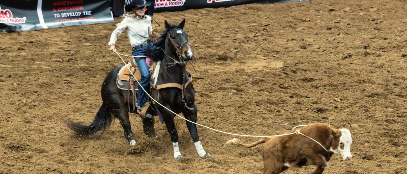Aspen Miller topped Round 1 of Bracket three at the 2025 San Antonio Stock Show & Rodeo.