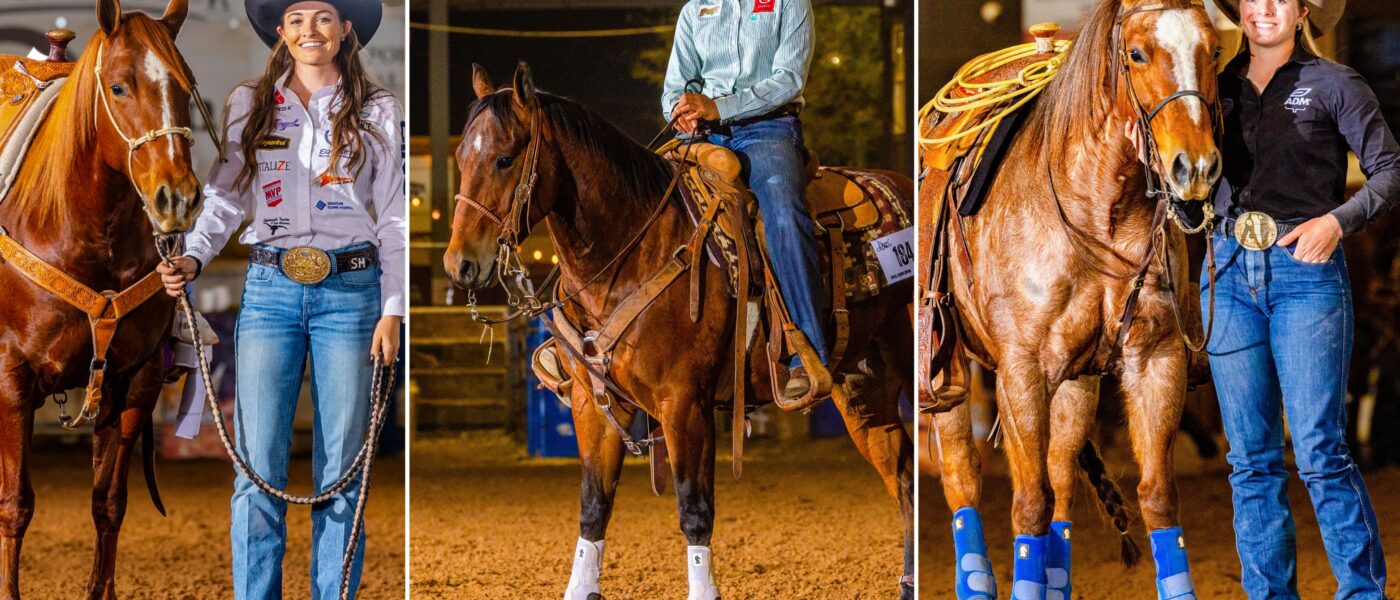 Three ladies came away with the biggest wins at the Royal Crown Breakaway Roping in Buckeye; Shelby Meged, Macie Rae Warken and Beau Peterson.