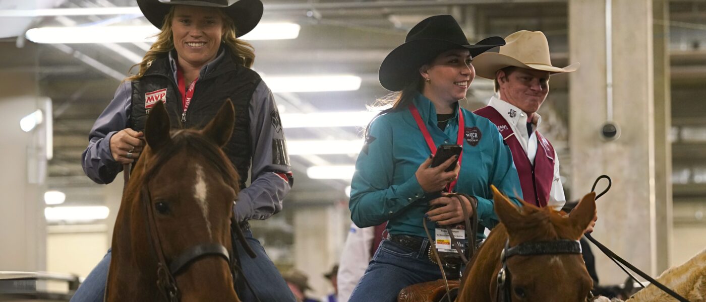 Taylor Munsell and Madison Outhier are two selected team members for Kid Rock's Rock N Rodeo.