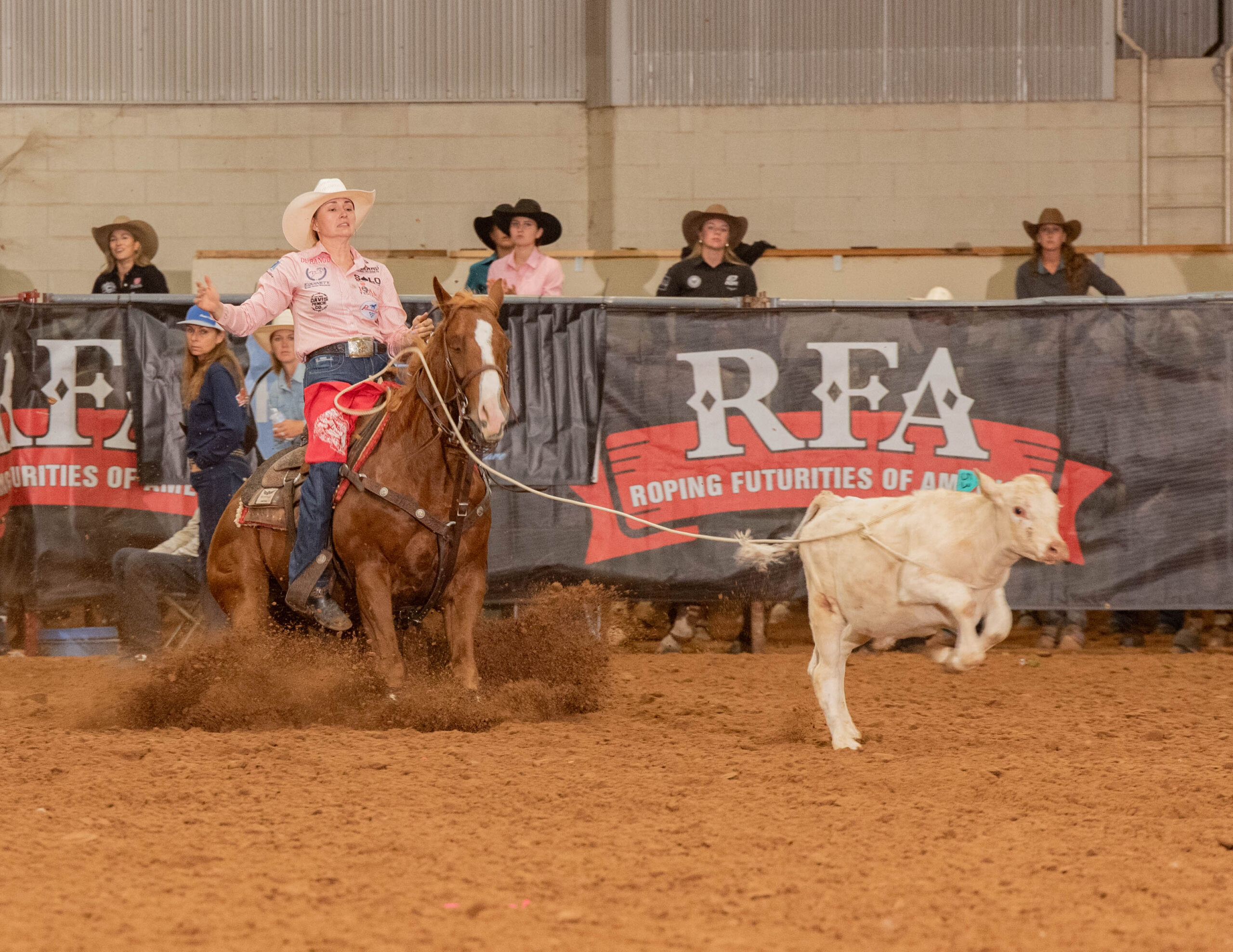 Cheyanne McCartney and CR Tuff King topped the 2025 RFA Derby.