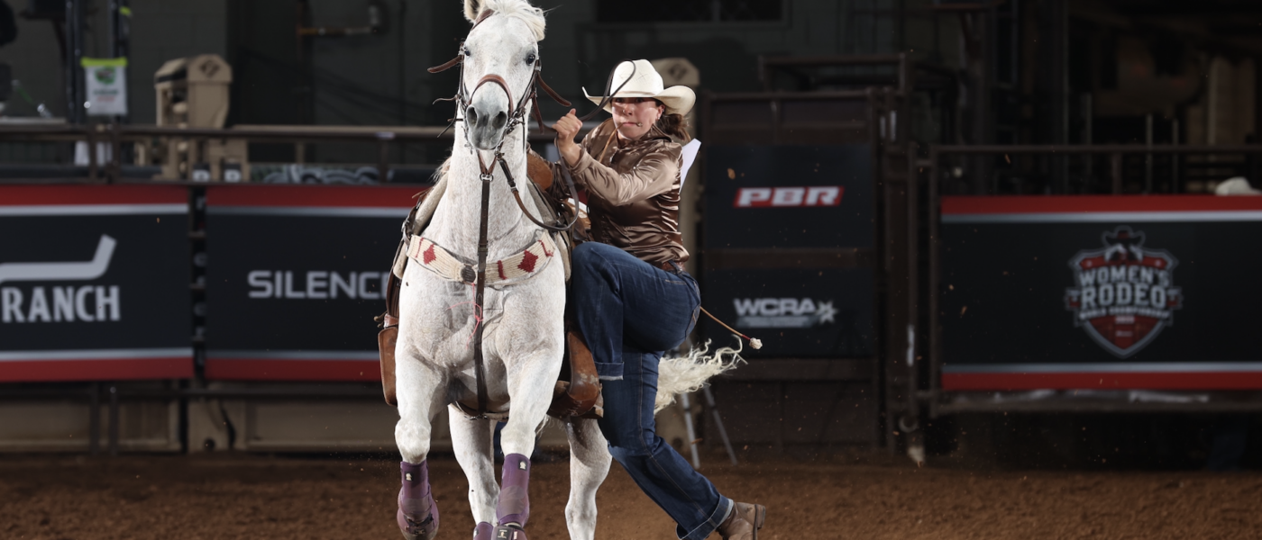 Tori Brower topped a salty field of goat tiers to become the inaugural Women's Rodeo World Championship Goat Tying Champion.