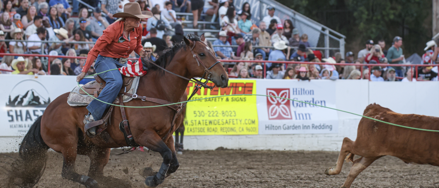Suzanne Williams won Redding, California—one of the many rodeos in the win column on the West Coast for the cowgirl.