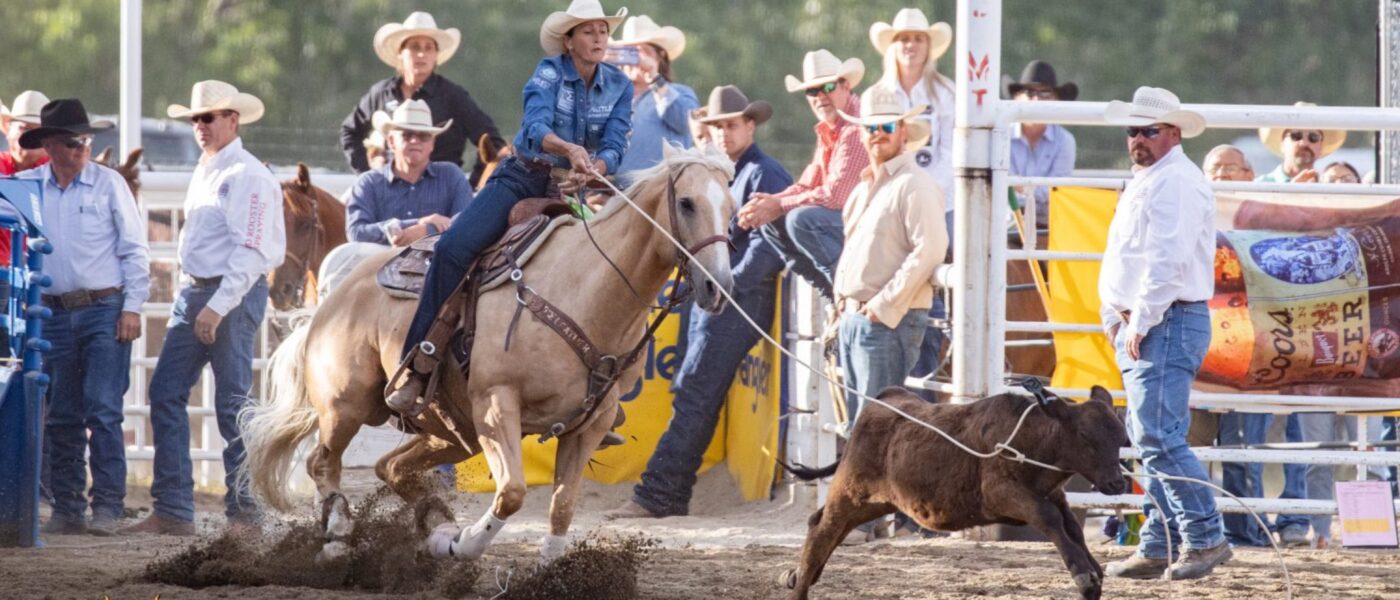 Erin Johnson led the breakaway ropers in cowboy christmas earnings with a total of $16,628 won.