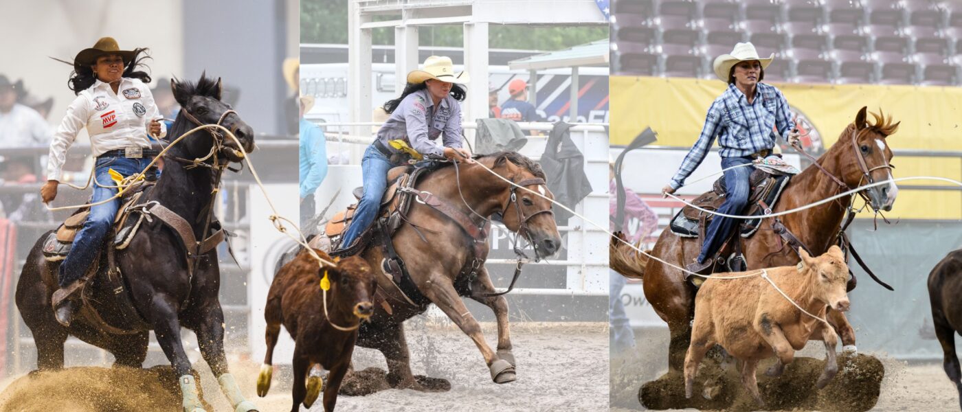(L to R) Bailey Bates, Martha Angelone and Macy Young are each in precarious positions in the WPRA Breakaway standings—but a ticket to Sioux Falls may solve their problems.