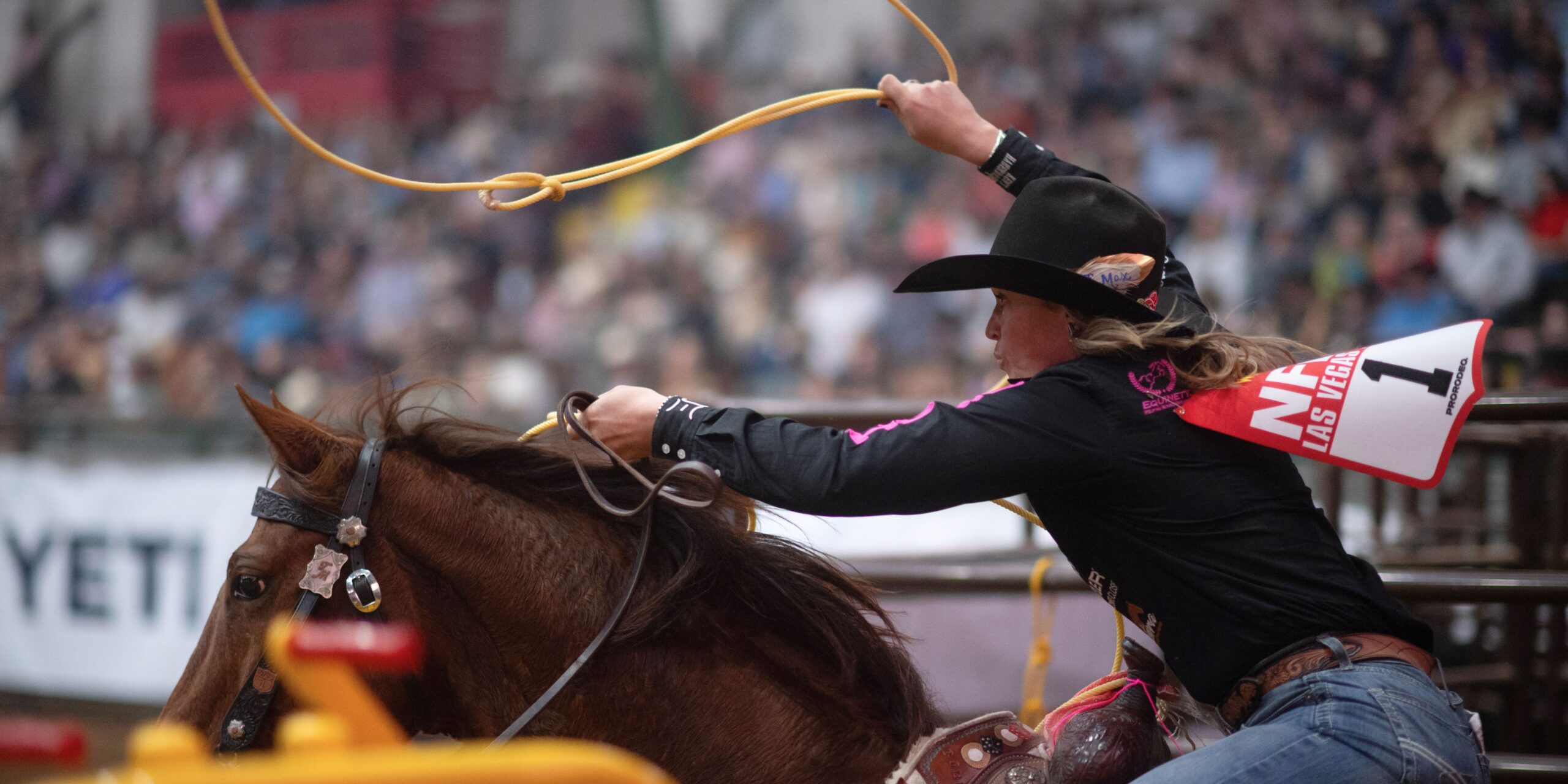 Taylor Munsell and season-long partner "colonel" secured the 2025 Breakaway World Championship.