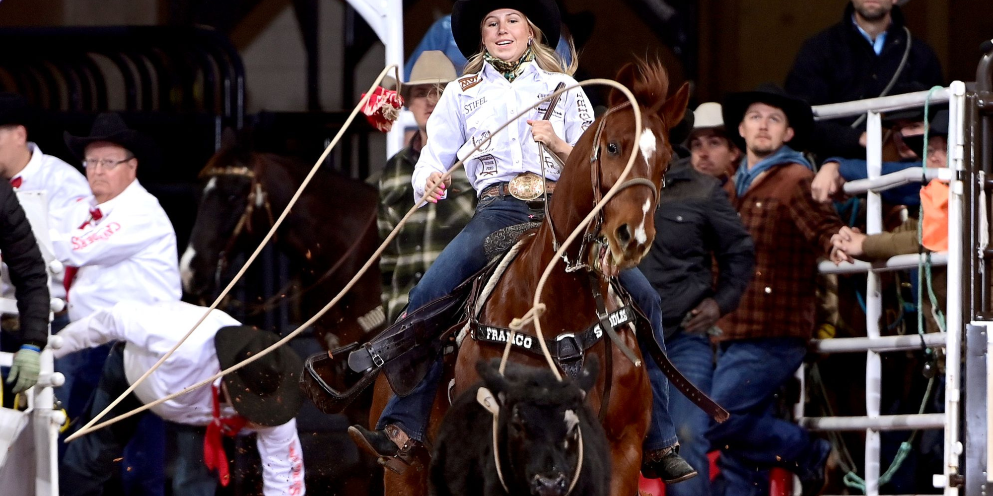 Brooke Bruner ties for the lead of Bracket 2 Round 1 with a 2.2.